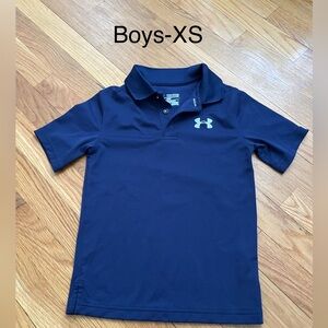 Under Armour Kids' Dark Blue Polo Shirt